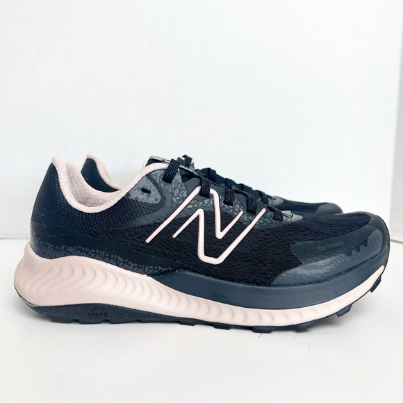 ✖️SOLD✖️•NEW BALANCE• Dynasoft Nitrel V5 Trail Running Shoe Black Pink - Picture 3 of 13